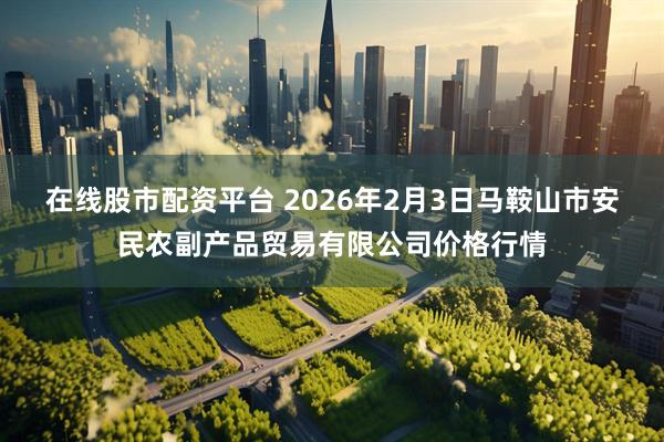 在线股市配资平台 2026年2月3日马鞍山市安民农副产品贸易有限公司价格行情
